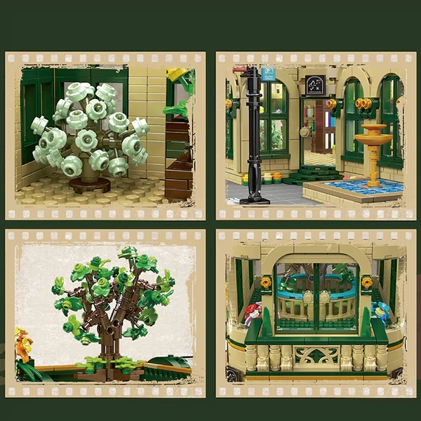 MouldKing 16057 Dome Botanical Garden Modular Buildings