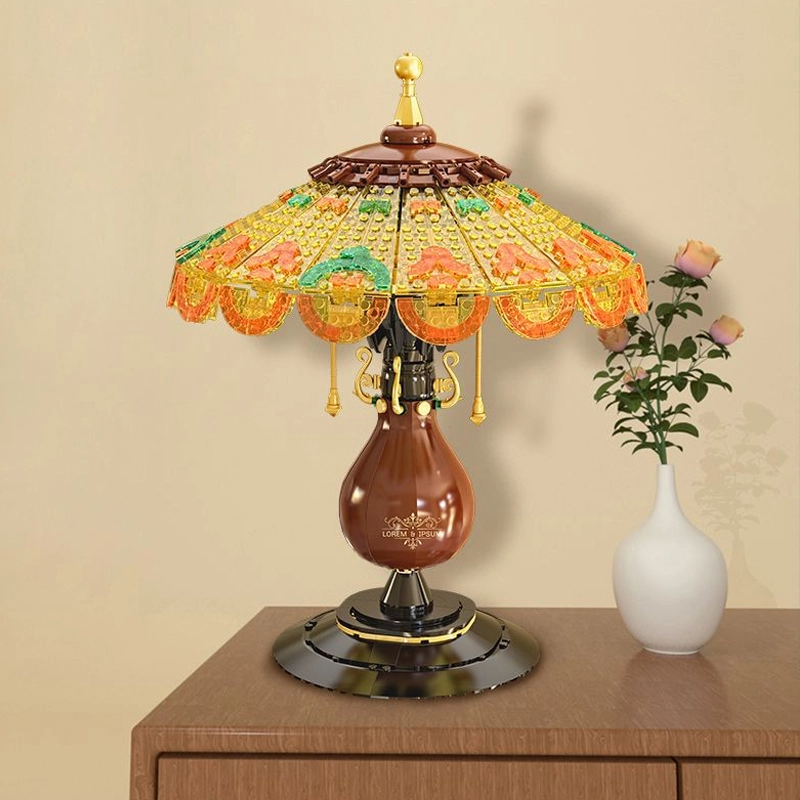 [Mini Micro Bricks]ZHEGAO 00398 Table Lamp Creator