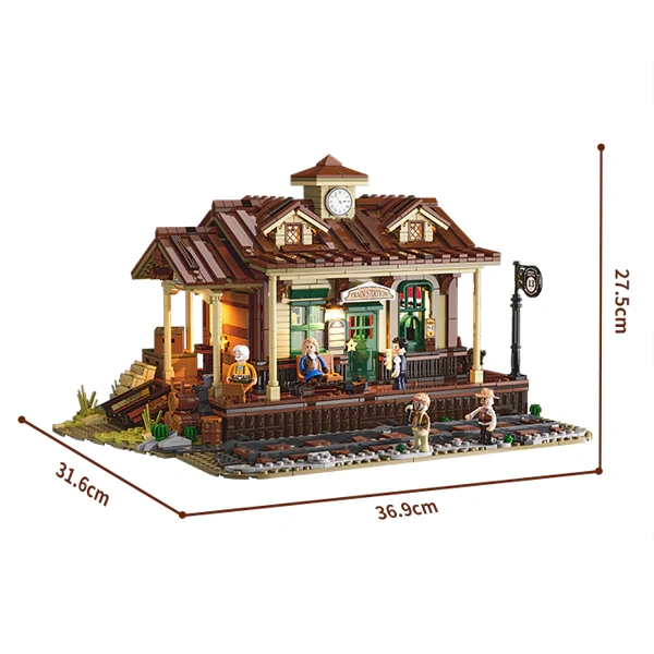 FunWhole F9039 Western Railway Station Modular Buildings