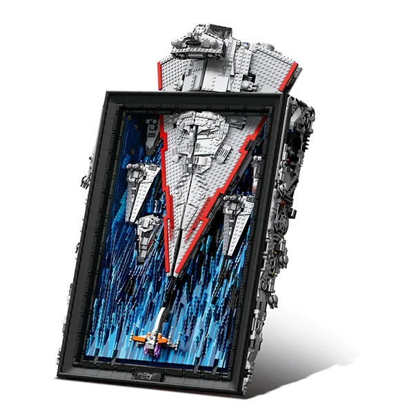 [Pre-Sale] ReoBrix 99007 Star Revenge Spacecraft Battle 3D Mural Movie