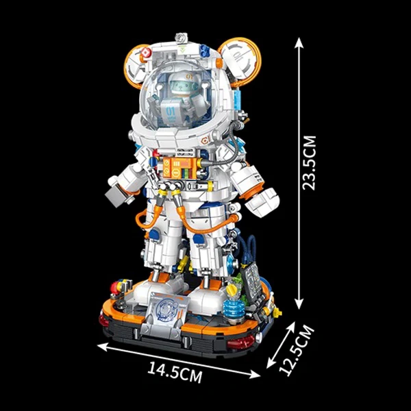 Inbrixx 881302 Teddy Overloads The Space Bear Creator Expert