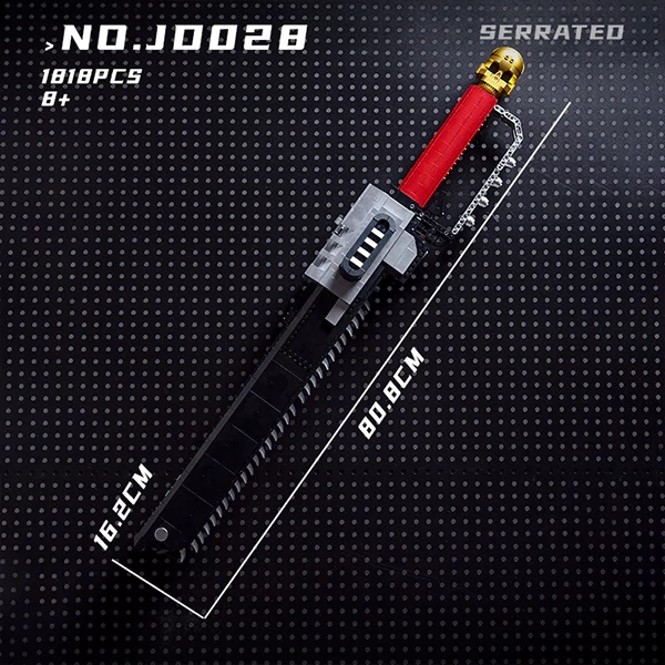 [With Motor] CBOX JD028 Serrated Battle Hammer Game