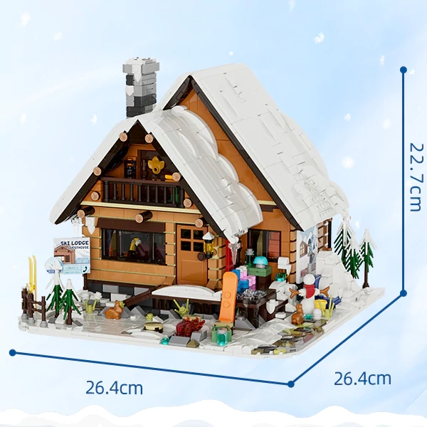 FunWhole F9041 ski lodge Modular Buildings