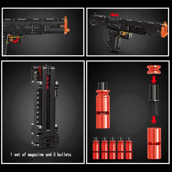 MouldKing 14004S Desert Eagle Military
