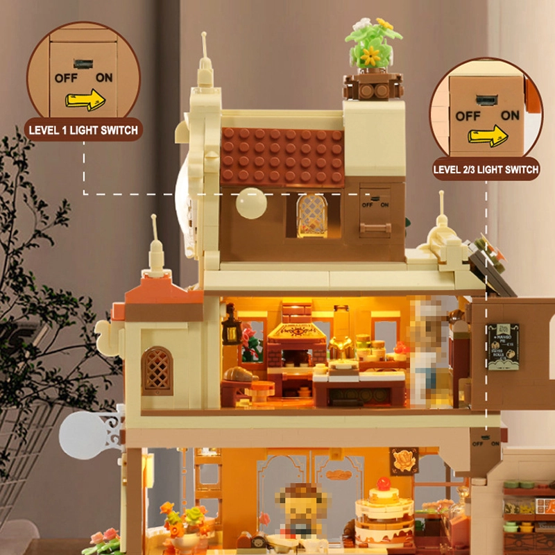 Panlos 881103 Teddy's bakery Modular Buildings