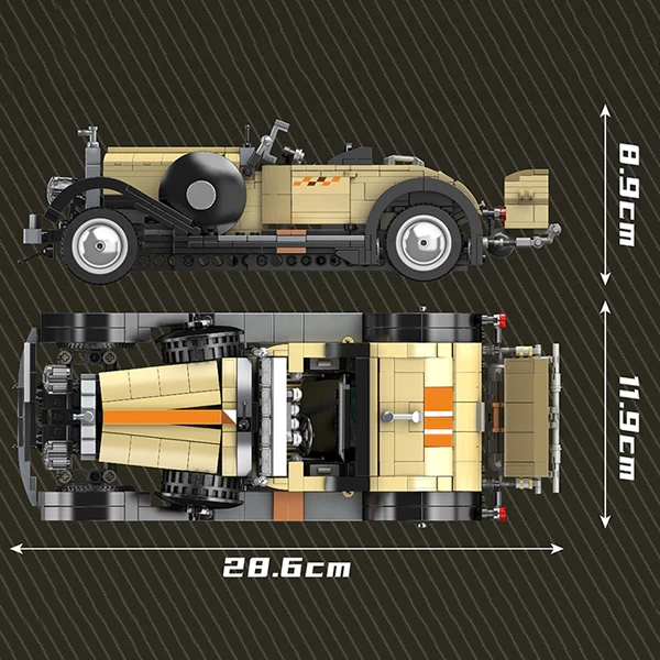 MouldKing 10115 Rolls-Royce Phantom Family Technic