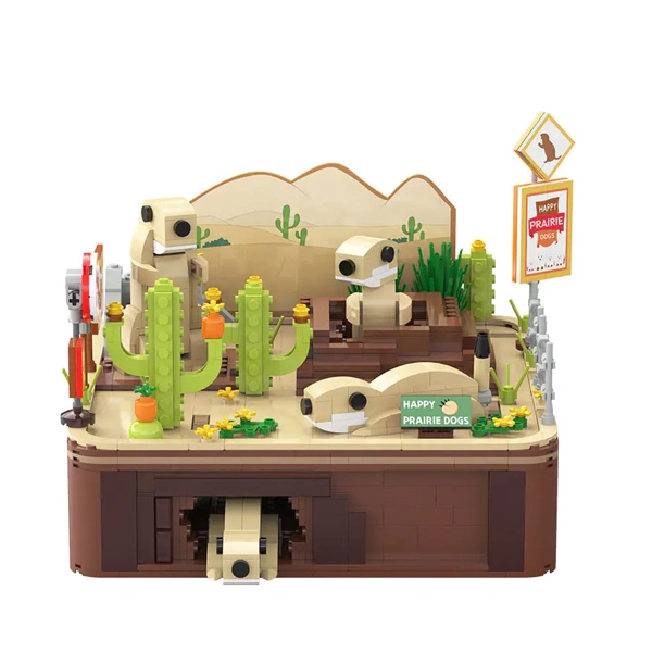 CaDA C71008 Dynamic Landscape Of Prairie Dog Creator Expert
