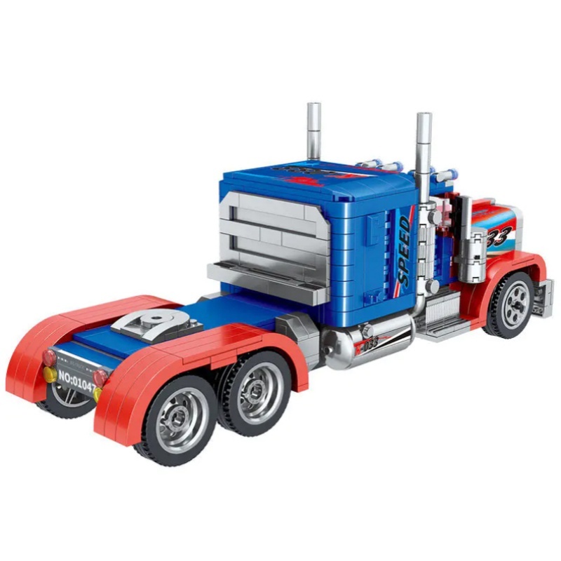[Mini Micro Bricks] ZHEGAO 01047 Truck Classic Technic