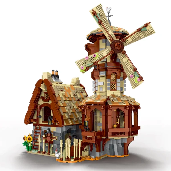 XMORK 033009 Medieval Windmill Modular Buildings