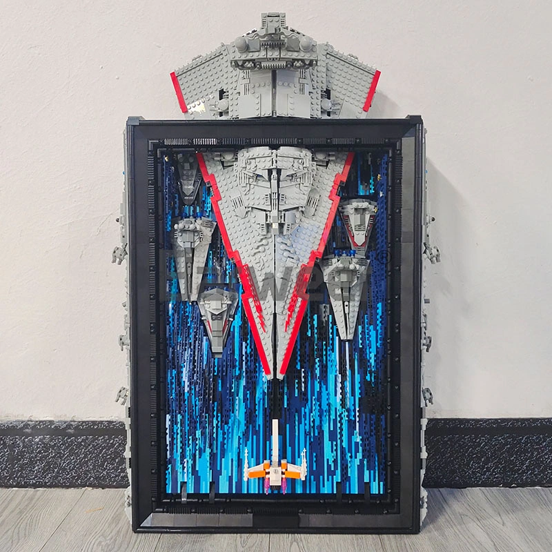 [Pre-Sale] ReoBrix 99007 Star Revenge Spacecraft Battle 3D Mural Movie
