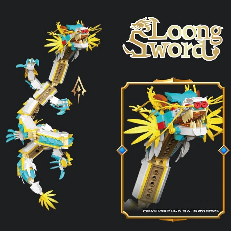 [Mini Micro Bricks] ZHEGAO 663020 Loong Sword Movie
