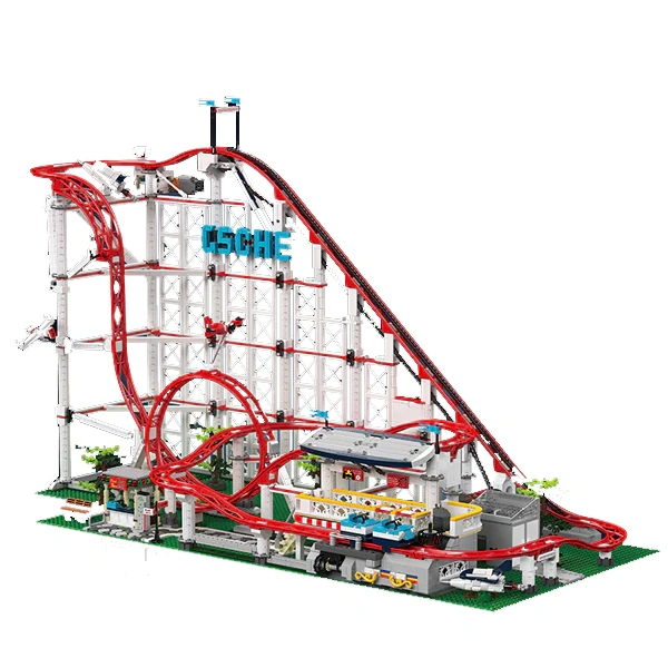 [With Motor] MouldKing 11014 Roller Coaster Creator Expert