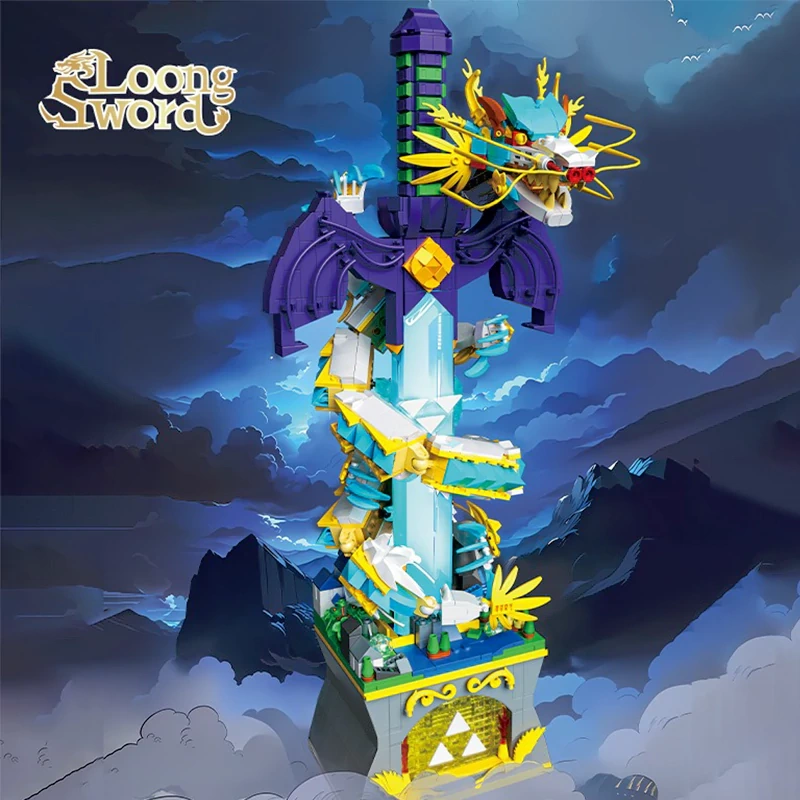 [Mini Micro Bricks] ZHEGAO 663020 Loong Sword Movie