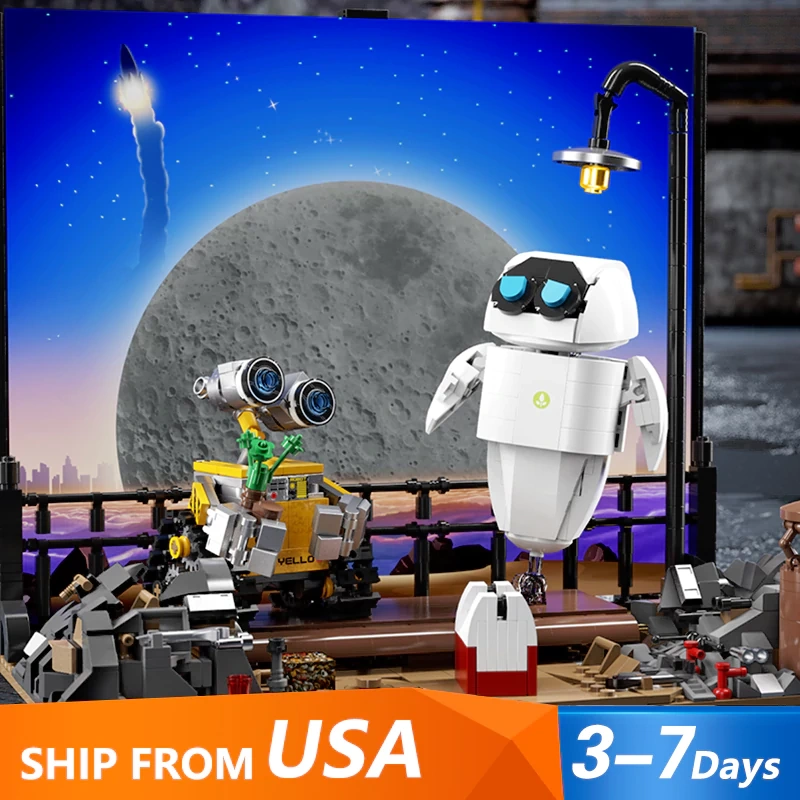 [Pre-sale] Tuole L8003 Robot Love Movie & Game US Warehouse Express