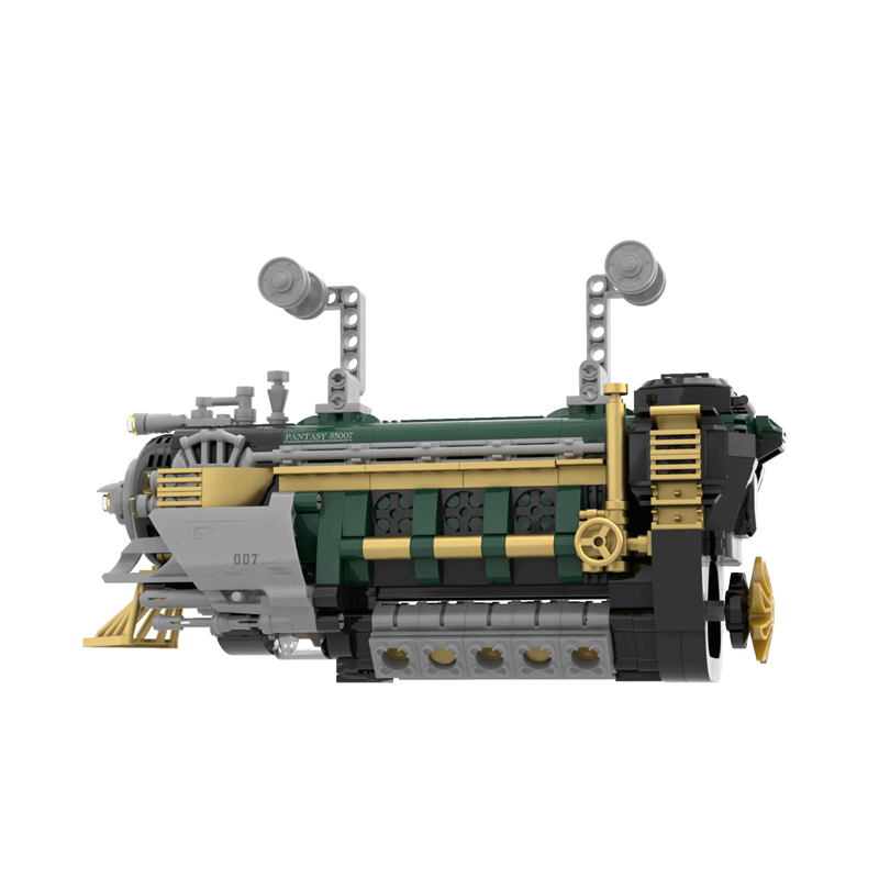 Pantasy 85007 Steampunk Train Station Modular Buildings