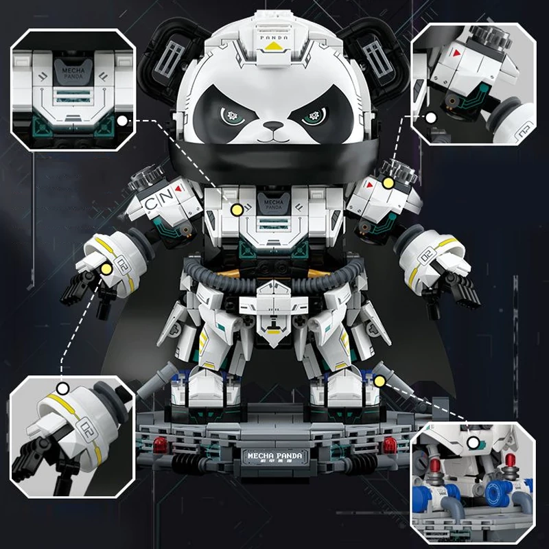 Wekki 506506 Mech Panda Creator Expert