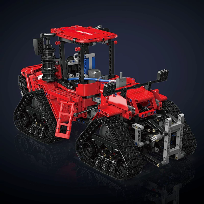 [With Motor] MouldKing 18020S Pneumatic Crawler Tractor Technic