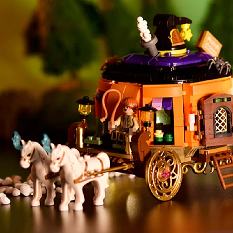 LOZ 1134 Halloween Pumpkin Carriage Halloween