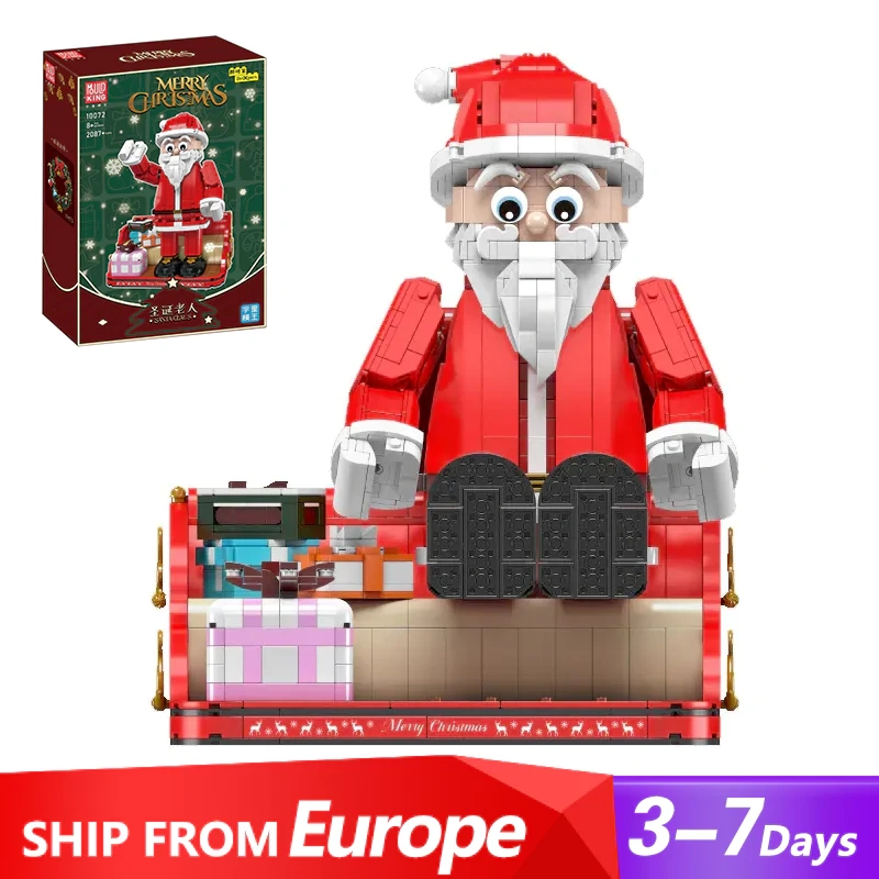 [Pre-sale] MouldKing 10072 Santa Claus Christmas Seasonal Creator Europe Warehouse Express