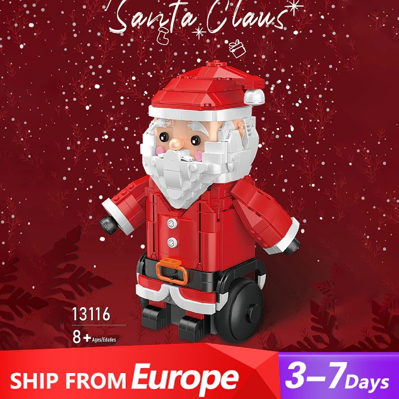 [Pre-sale] [With Motor] MouldKing 13116 Santa Claus Chrismas Seasonal Creator Chrismas Europe Warehouse Express