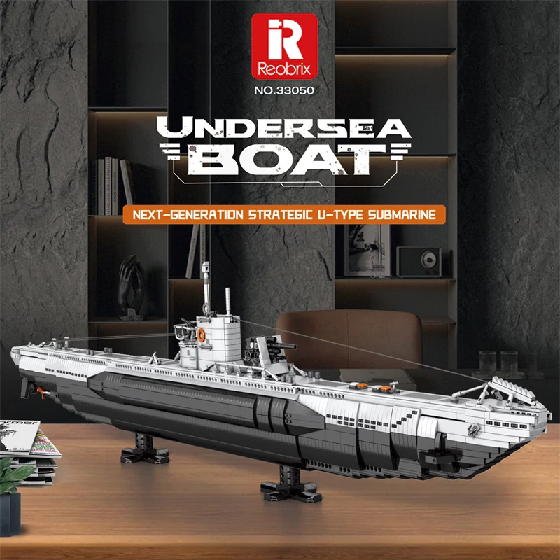 [Pre-sale] Reobrix 33050 NEXT-GENERATION STRATEGIC U-TYPE SUBMARINE Military