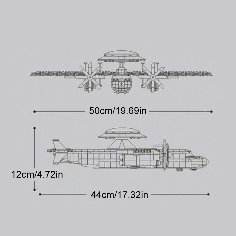 [Pre-Sale] Reobrix 33029 E2 Hawkeye Airborne Early Warning Military