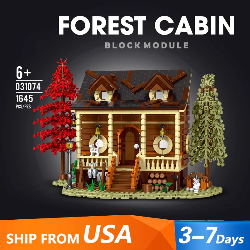 [Pre-sale] Mork 031074 Forest Cabin Modular Buildings US Warehouse Express