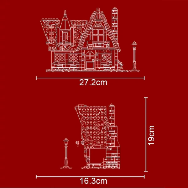 MouldKing 16049S Christmas Cottage Christmas