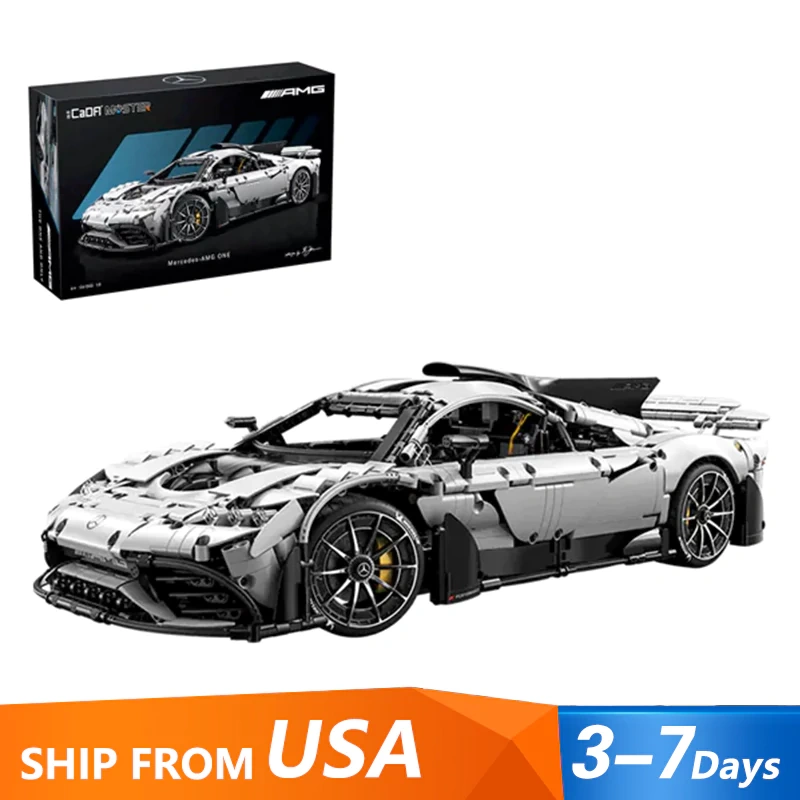 [Pre-sale] [With Original Box] [With Motor] CaDA C61503 1:8 Mercedes-AMG ONE Technic US Warehouse Express