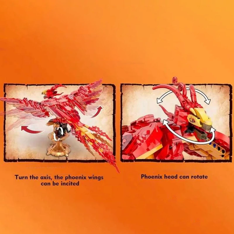 DK 7032 Fire Phoenix Creator Expert