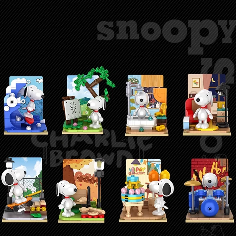 [With Original Box] CACO S001 Peanuts Snoopy Mystery Box Movie