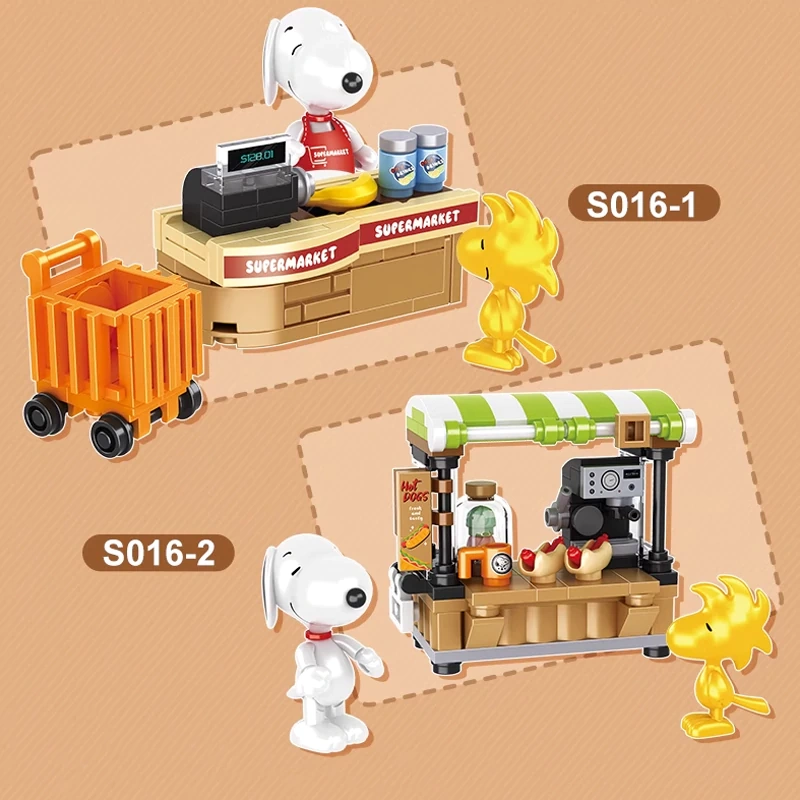 [With Original Box] CACO S016 Peanuts Snoopy 8 Styles Movie