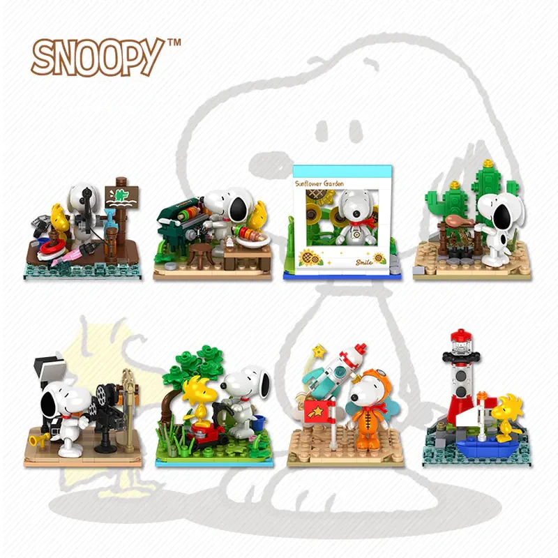 [With Original Box] CACO Peanuts Snoopy 8 Styles Movie