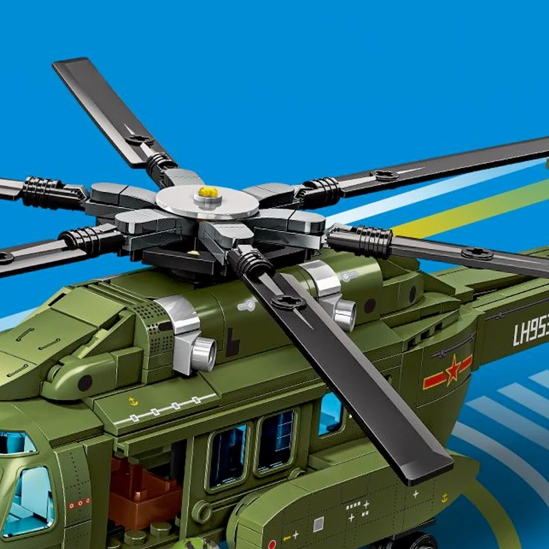 SEMBO 202266 Changhe Z-8 Multi Purpose Helicopter Military