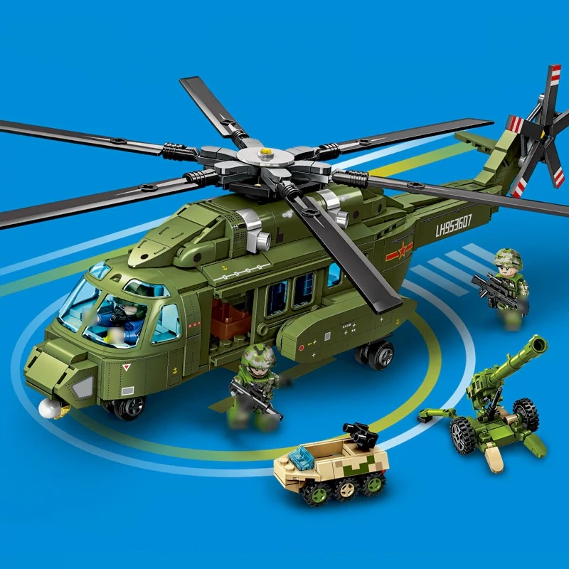 SEMBO 202266 Changhe Z-8 Multi Purpose Helicopter Military