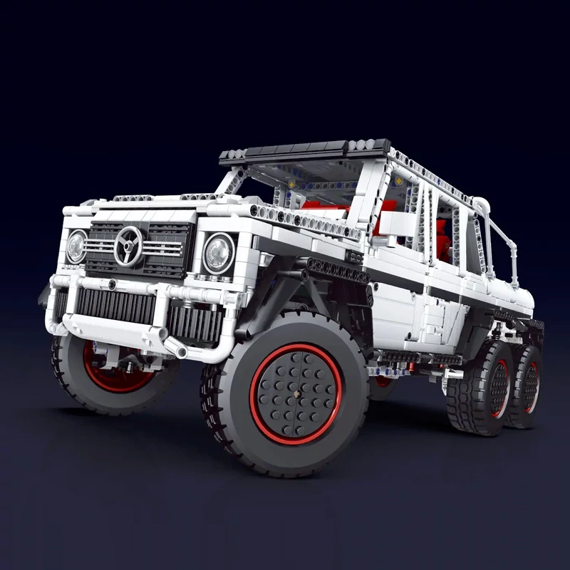 [With Motor] MouldKing 13061S Mercedes-Benz G63 6x6 1:10 Technic