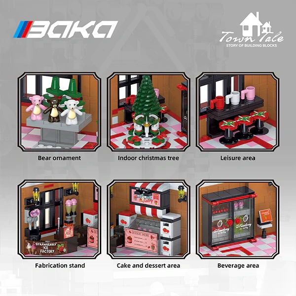 BAKA 33204 Strawberry Ice Workshop Modular Buildings