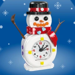 JJ9189 Snowman Clock 343±pcs