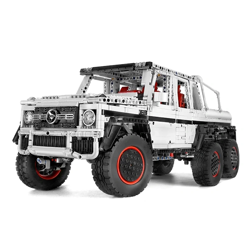 [With Motor] MouldKing 13061S Mercedes-Benz G63 6x6 1:10 Technic