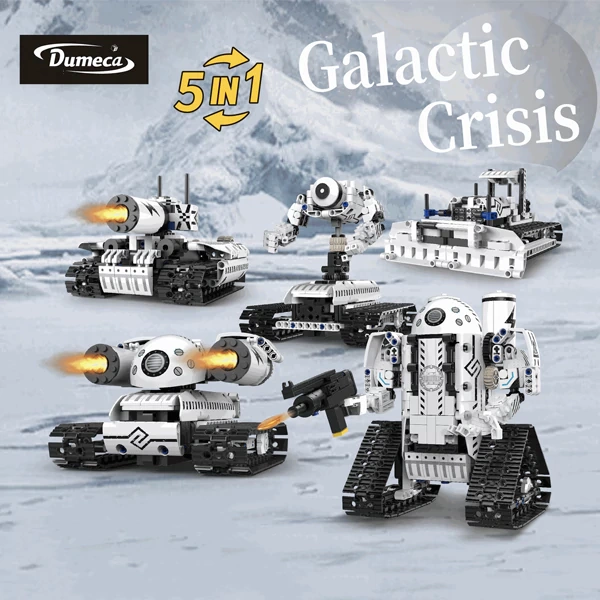 Dumeca 5002 Galactic Crisis 5IN1 Technic