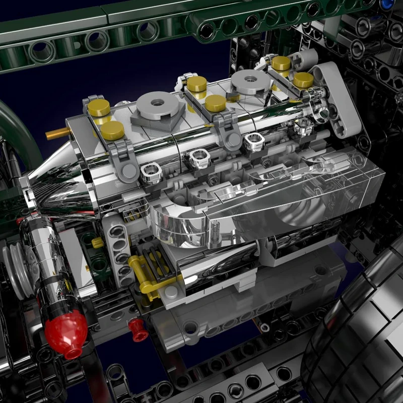 [With Motor] MouldKing 13191 Bentley Blower Technic