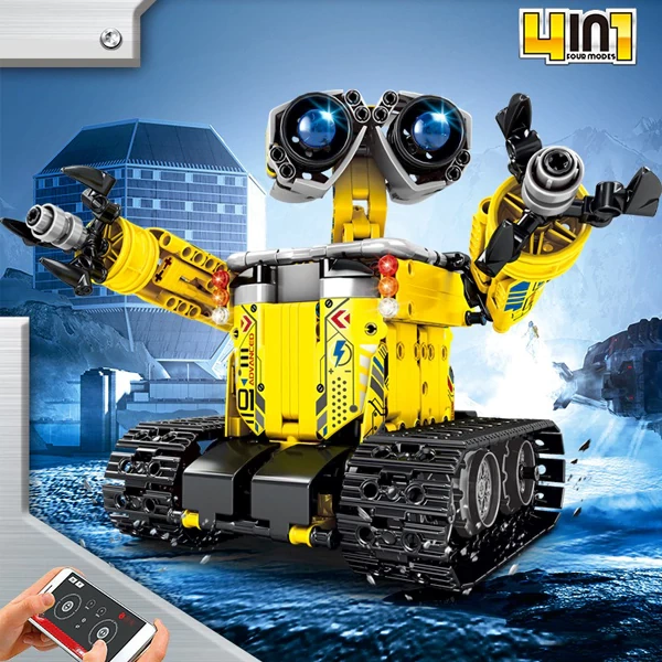 [Pre-sale] [With Motor] CBOX JD043 4IN1 WALL.E Robot Technic
