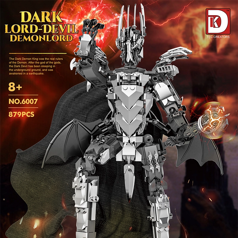 [Pre-sale] [Boxed] DK 6007 The Lord of the Rings Sauron mecha Movie & Game Europe Warehouse Express