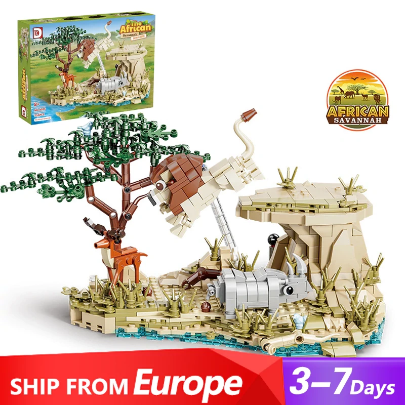 [Pre-sale] [Boxed] DK 6025 Tropical Grasslands Creator Expert Europe Warehouse Express
