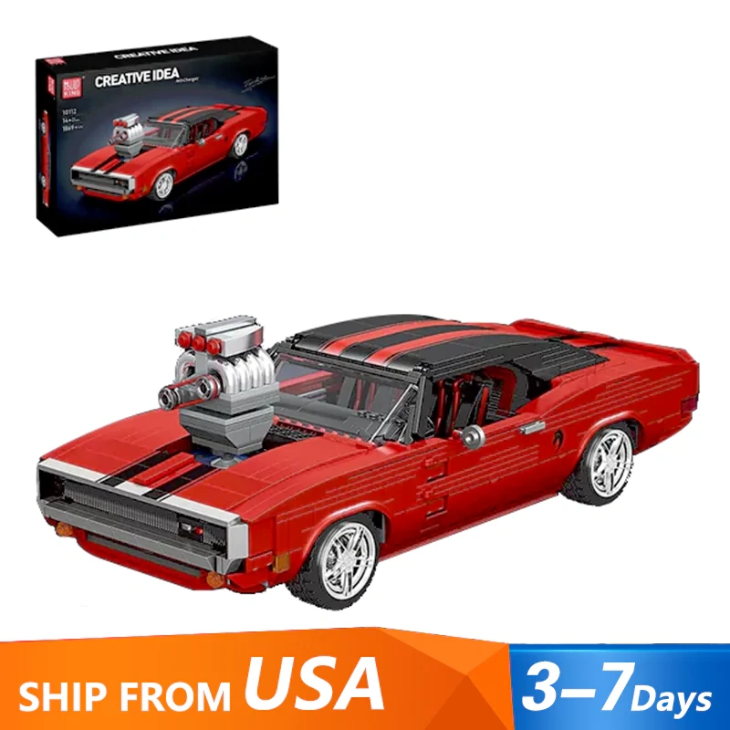 [Pre-sale] [With Original Box] MouldKing 10112 Charger Technic US Warehouse Express
