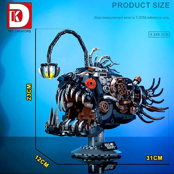 [Pre-sale] DK 7042 Mechanics lantern Fish Creator Expert