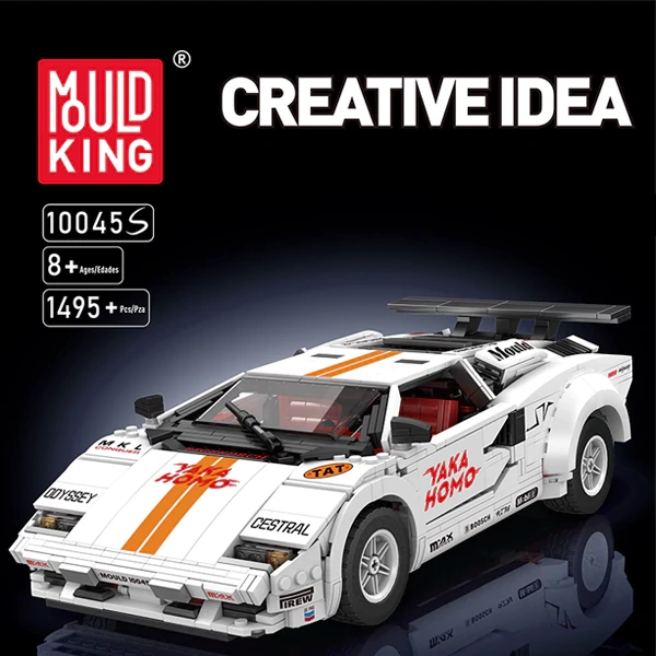 MouldKing 10045S Lamborghini Countach Technic