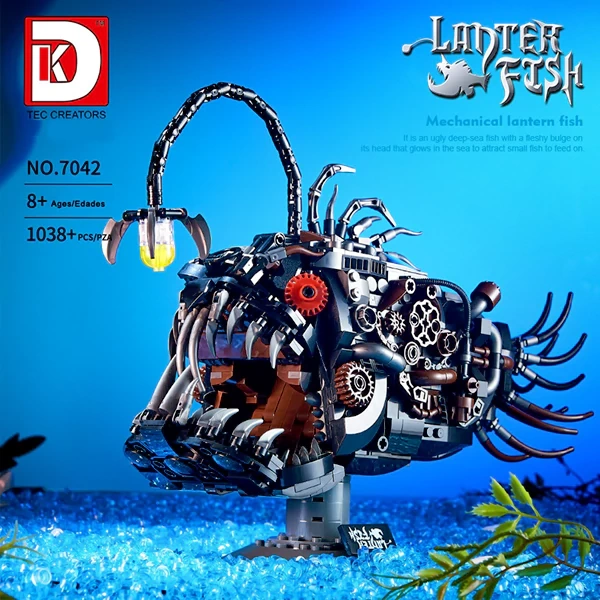[Pre-sale] DK 7042 Mechanics lantern Fish Creator Expert