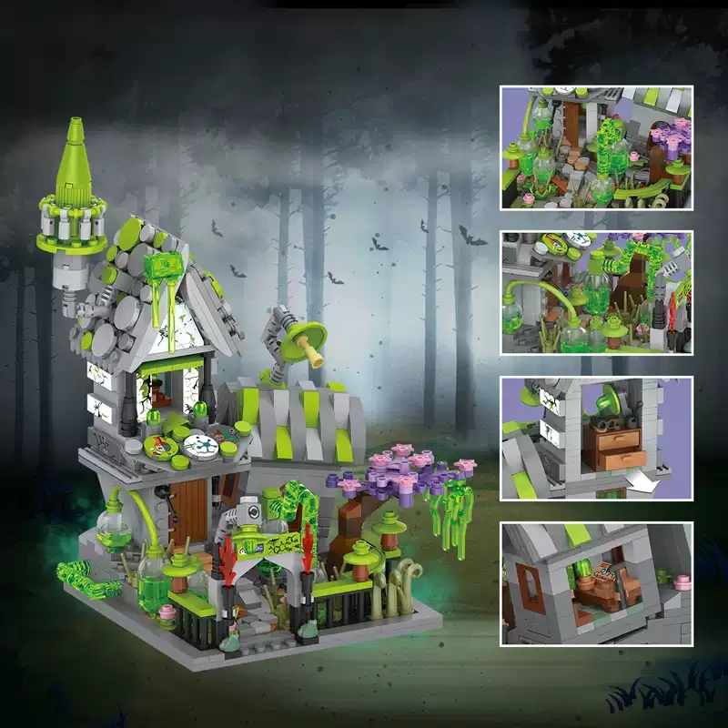 LOZ 1248 Science Strange House Halloween