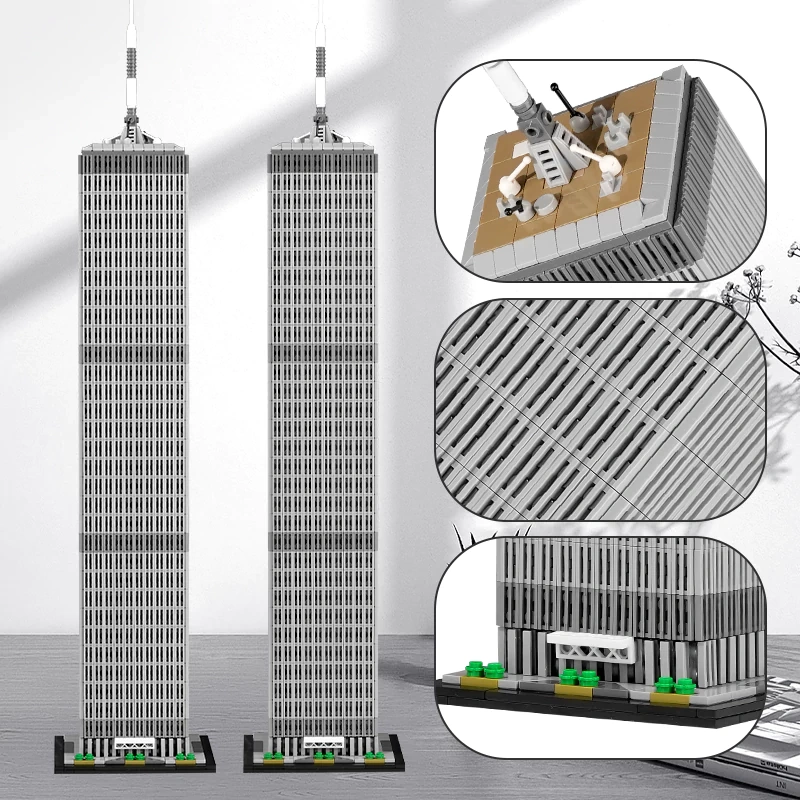 Studio MOC 127129 World Trade Center 1800 Scale Europe Warehouse Express